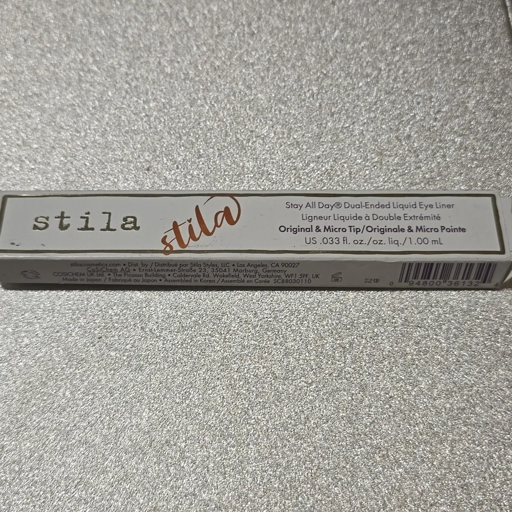 ❇️TEQUILA SUNRISE/BLACK Stila DISCONTINUED Dual-Ended Eyeliner NWT